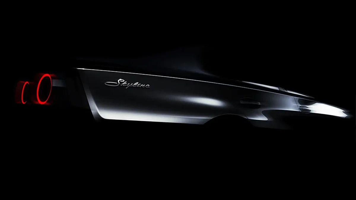 The new Nissan Skyline arrives in December, and it's coming here as an Infiniti