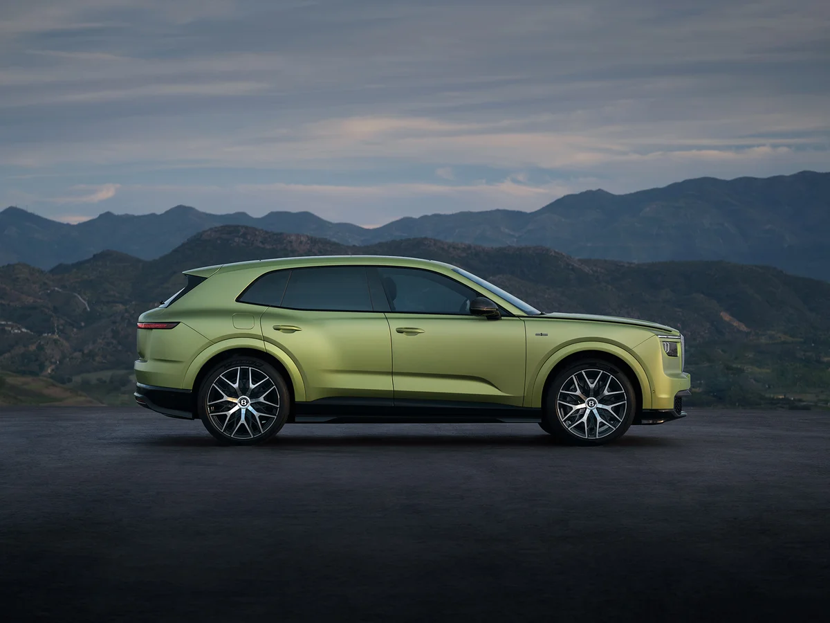 Bentley's first electric car, the Torcal, drops the round headlights