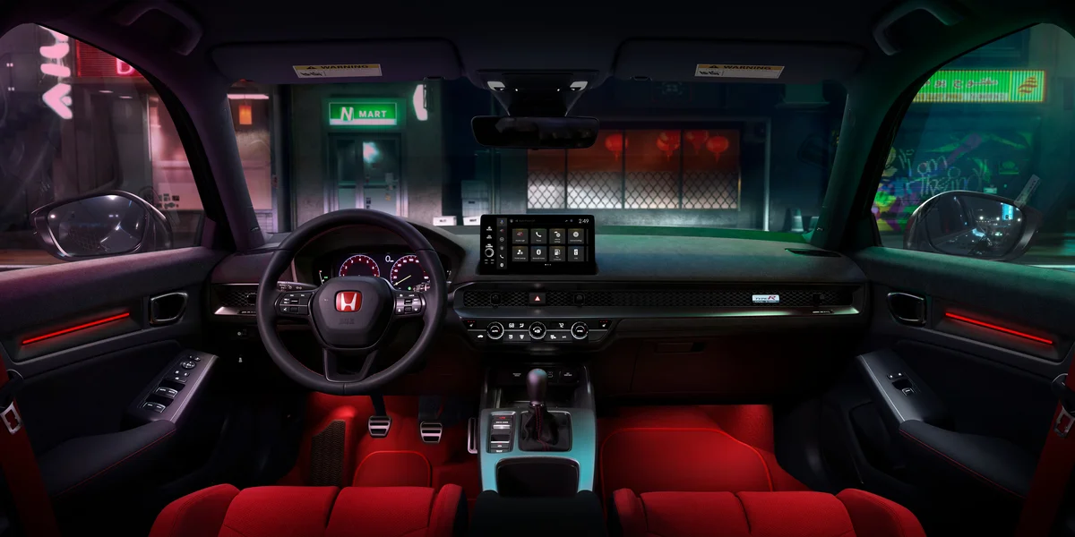 The 2027 Honda Civic Type R gets a bigger grille and, finally, heated seats