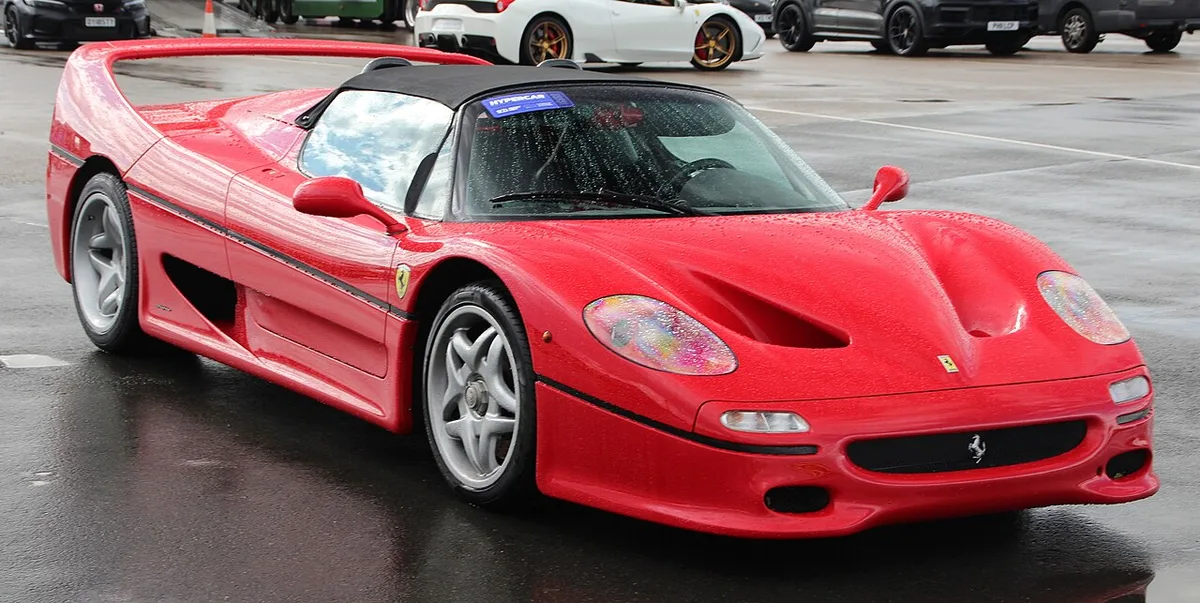 A Ferrari F50 with 106 miles could sell for more than $20 million