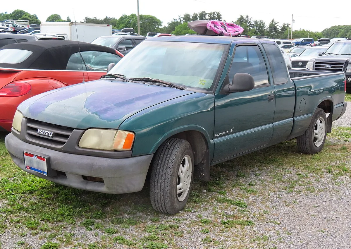 What was the Isuzu Hombre? A Chevy S-10 wearing an Isuzu nose