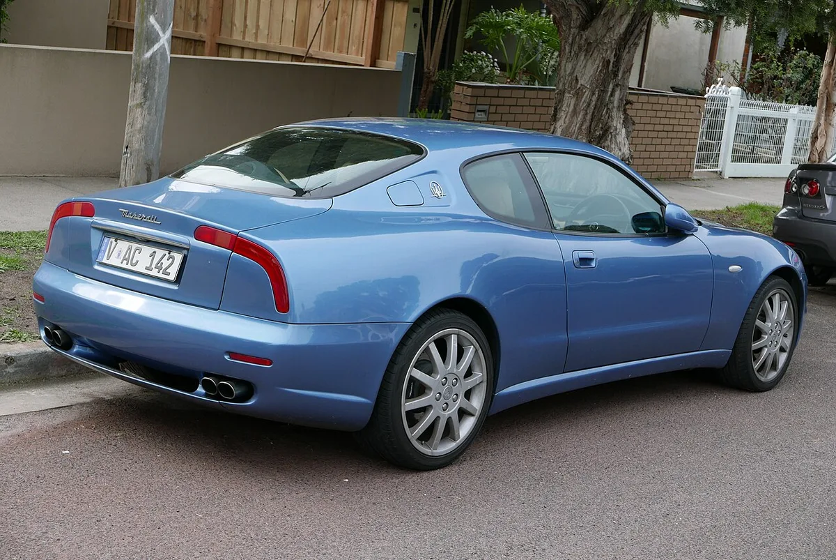 The Maserati 3200 GT and the boomerang taillights Maserati took away