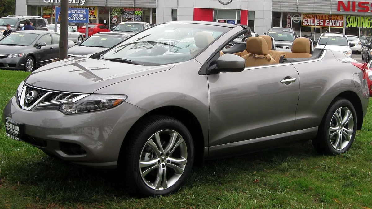 Nissan Murano CrossCabriolet convertible SUV