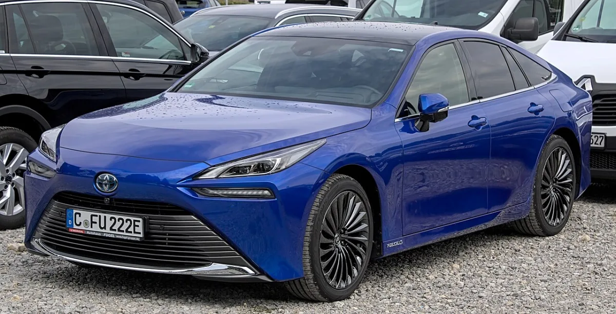 Toyota Mirai second generation hydrogen fuel cell