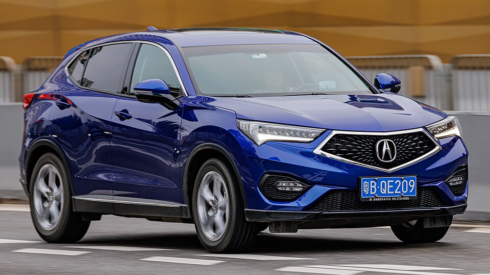Acura CDX: Subcompact luxury crossover sold in China (2016-2022). HR-V-based, Acura smallest SUV.