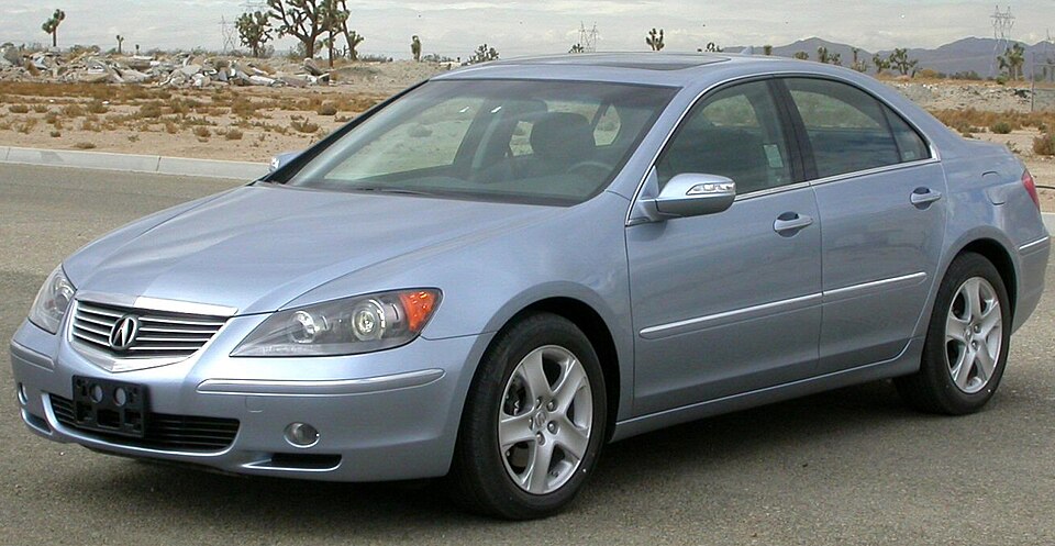 Acura RL: Flagship sedan (1996-2012). The second generation pioneered SH-AWD. Refined but understated.