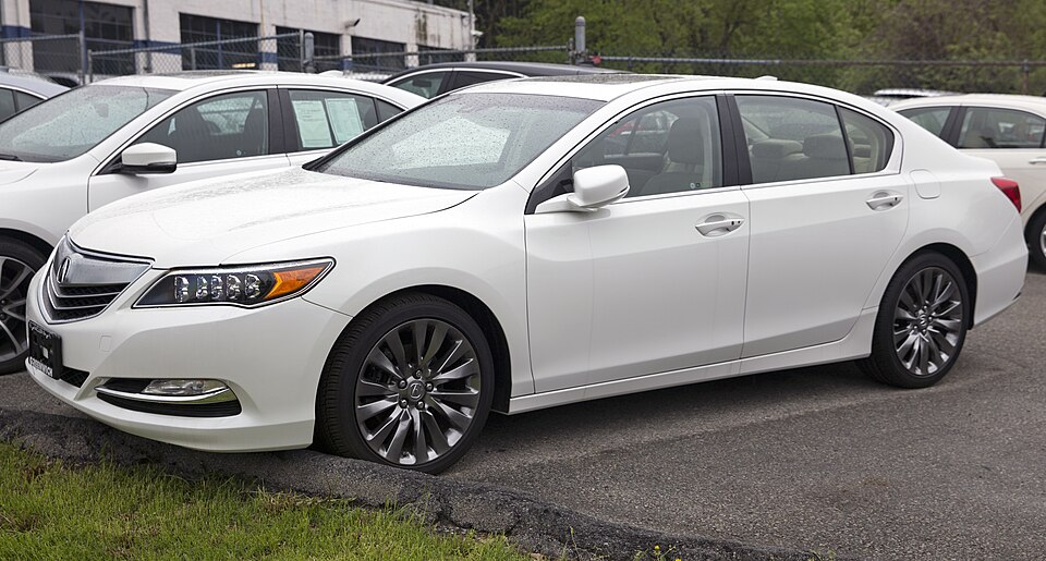 Acura RLX: Flagship sedan (2014-2020). Sport Hybrid SH-AWD made over 370 hp with three electric motors.