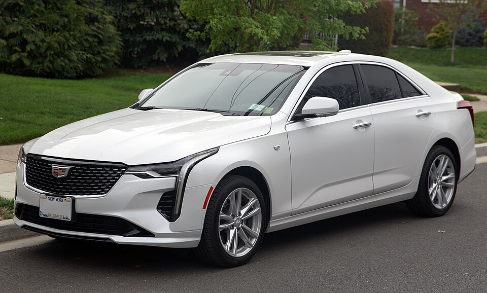 Cadillac CT4: Compact rear-drive sport sedan, ATS successor. The CT4-V Blackwing is a 472-hp manual-available standout.