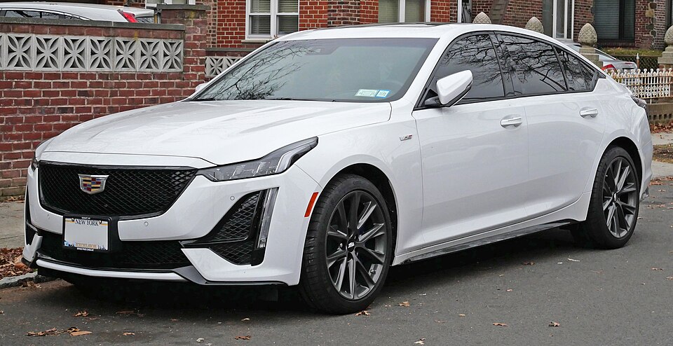 Cadillac CT5: Mid-size rear-drive sport sedan. The CT5-V Blackwing is a 668-hp supercharged manual monster.