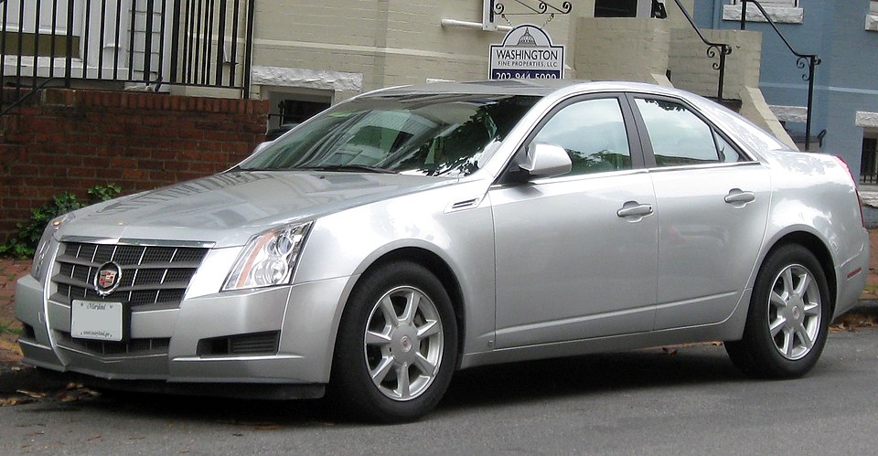 Cadillac CTS: The car that modernized Cadillac (2003-2019). Sharp-edged Art and Science styling and a rear-drive sport sedan