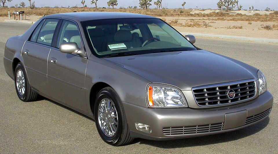 Cadillac DeVille: Full-size front-drive luxury sedan. Northstar V8 power and traditional American luxury.