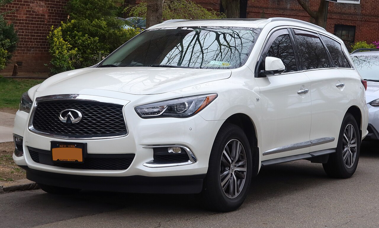 Infiniti JX35: Three-row family crossover (2013). VQ35 V6. Renamed QX60 the following year.