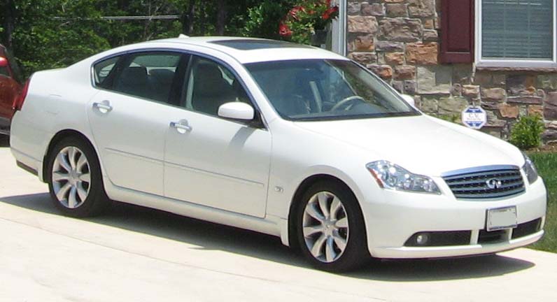 Infiniti M35: Rear-drive sport luxury sedan (2006-2010). VQ35 V6. The BMW 5-Series alternative.