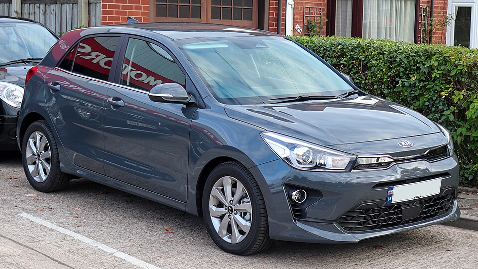 Kia Rio: Subcompact economy car. Affordable, efficient, and practical. Kia value entry point.