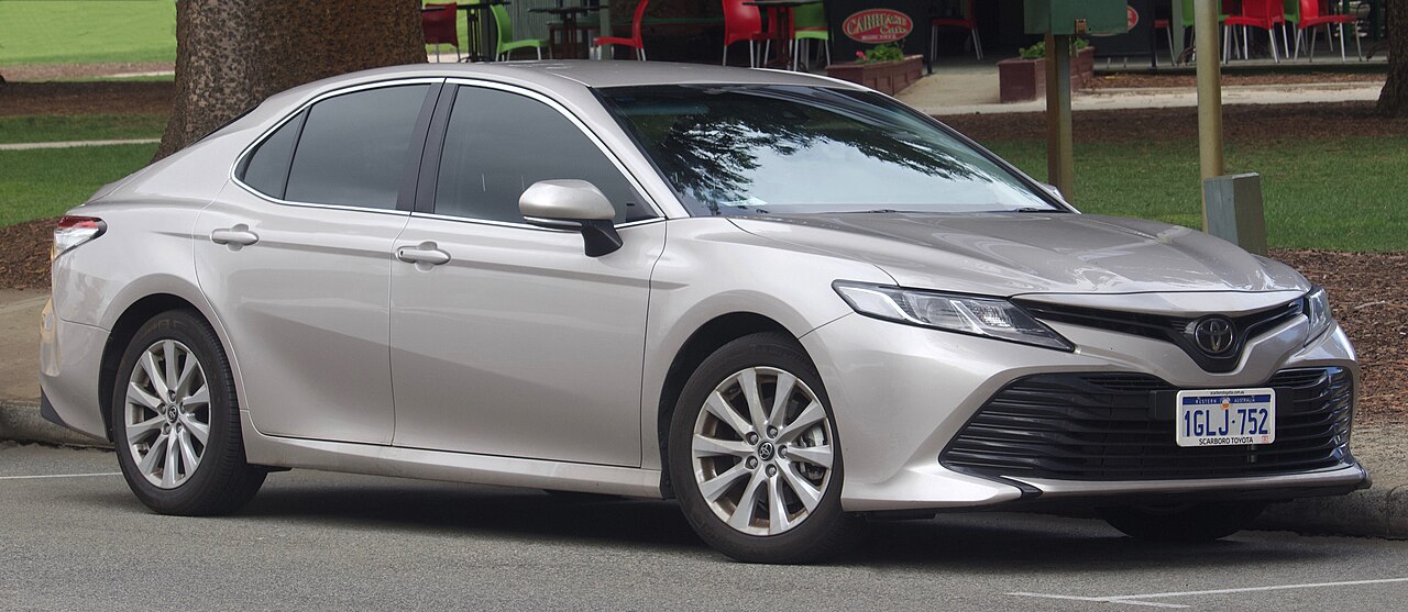 Toyota Camry: America best-selling sedan for years. Reliable, comfortable, with a surprising available V6 and TRD.