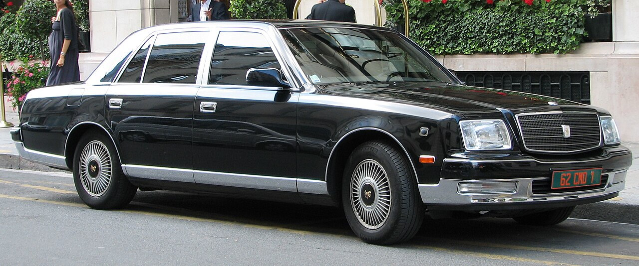 Toyota Century: Japan ultimate luxury car. Hand-built, V12 then hybrid, the chauffeur-driven flagship.